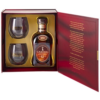 CARDHU | Ουίσκι Σκωτίας 12 Ετών 700ml + Ποτήρια Δώρο