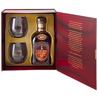 CARDHU | Ουίσκι Σκωτίας 12 Ετών 700ml + Ποτήρια Δώρο