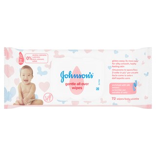 JOHNSON BABY | ΜΩΡΟΜΑΝΤΗΛΑ GENTLE 72 ΤΕΜ