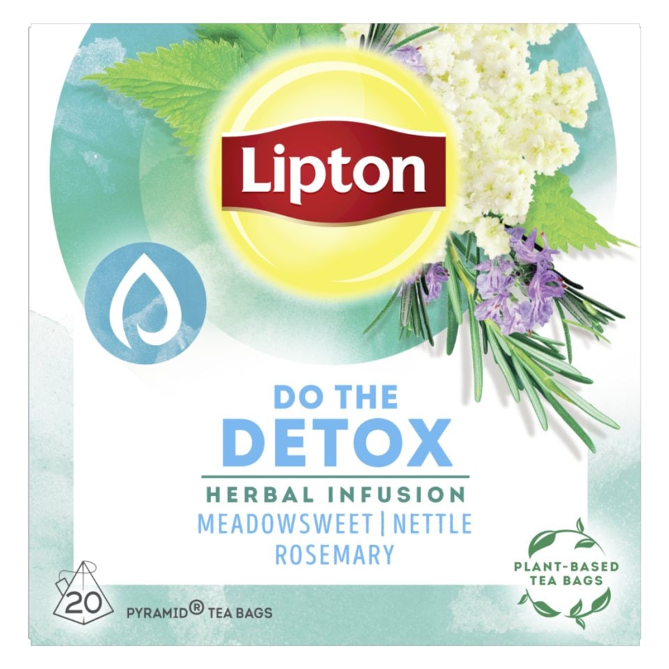 Lipton Thé Vert Detox 20 Sachets - 36 g