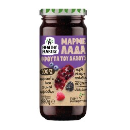 HEALTHY HABITS | Μαρμελάδα Φρούτα του Δάσους Vegan 280g