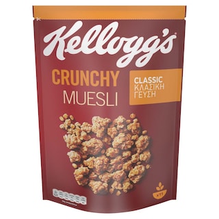 KELLOGGS | Crunchy Muesli Κλασική Γεύση 500gr