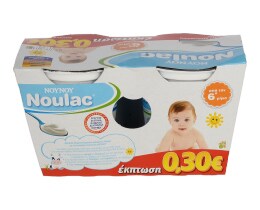 NOULAC | ΓΙΑΟΥΡΤΙ ΠΑΙΔΙΚΟ ΛΕΥΚΟ 2 Χ 150 GR