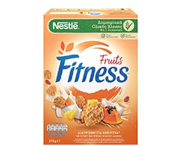 FITNESS | Δημητριακά Ολικής Άλεσης Με Φρούτα 375gr