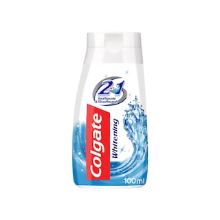 COLGATE | WHITENING | ΟΔΟΝΤΟΚΡΕΜΑ LIQUID 2 ΣΕ 1 100 ML