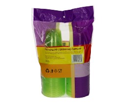 - | ΠΟΤΗΡΙΑ ΠΛΑΣΤΙΚΑ ΧΡΩΜΑΤΙΣΤΑ ΔΙΑΦΑΝΑ 290 ML