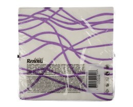RENOVA | Χαρτοπετσέτες Serpentines Purple 20 Τεμάχια