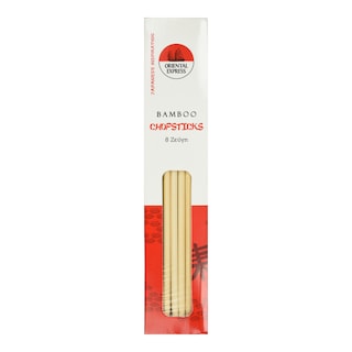 ORIENTAL EXPRESS | Chopsticks Bamboo 8 Ζεύγη 51g