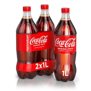 COCA COLA | Αναψυκτικό Cola Φιάλη 2x1lt