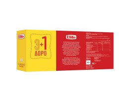 ELITE | Φρυγανιές Σίτου 4x125g 3+1 Δώρο
