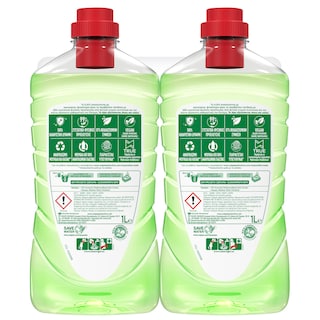 AJAX | Υγρό Καθαρισμού Boost Ξύδι & Μήλο 1lt 1+1 Δώρο