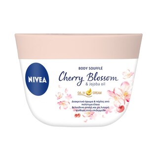 NIVEA | Κρέμα Σώματος Body Souffle Cherry Blossom & Jojoba 200ml