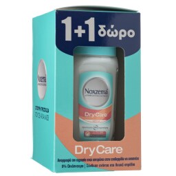 NOXZEMA | Αποσμητικό Roll On Dry Care 1+1 Δώρο 50ml