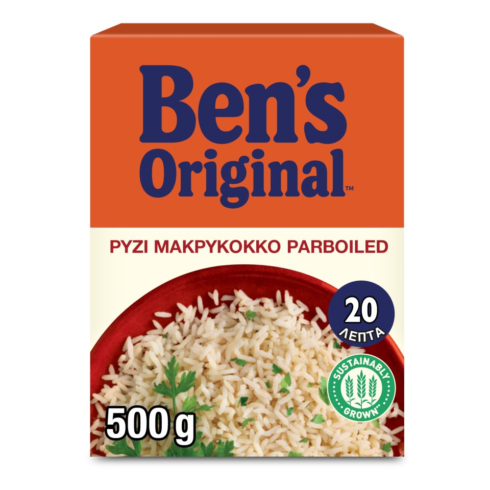 BEN'S Ρύζι Parboiled 20' 500 gr
