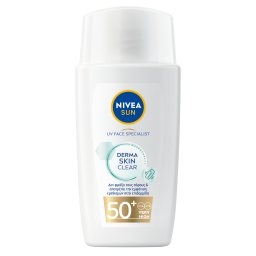 NIVEA | Αντηλιακό Προσώπου UV Face Derma Skin Clear SPF50+ 40ml