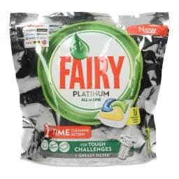 FAIRY | WASHING MACHINE DISHES TABLETS LEMON 16 PIECES