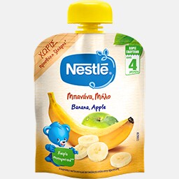 NESTLE | Φρουτοπολτός Μπανάνα Μήλο 90gr