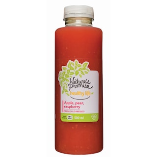 NATURE'S PROMISE | Φρέσκος Χυμός Μήλο Αχλάδι Σμέουρο 500ml