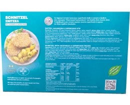 VEGANACT | Σνίτσελ Λαχανικών Κατεψυγμένο Vegan 400gr