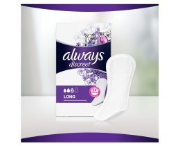 ALWAYS | DISCREET | ALWAYS DISCREET LINERS LONG 40PCS