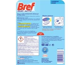 BREF | DUO ACTIVE | Καθαριστικό Τουαλέτας Υγρό Duo Activ Caribbean Ocean 50gr