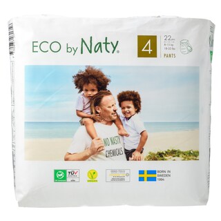 NATY | Πάνες Βρακάκι Μωρού Eco Νο4 22 Τεμάχια