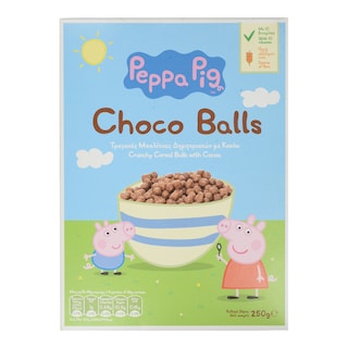 PEPPA PIG | Δημητριακά Choco Balls Κακάο 250gr