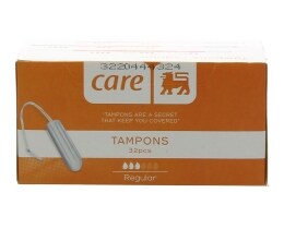 CARE | ΤΑΜΠΟΝ REGULAR 32 ΤΕΜ