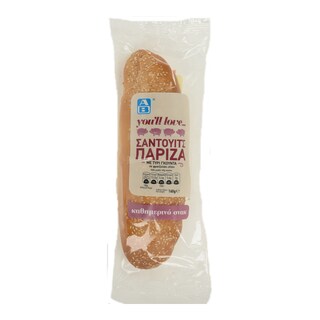 ΑΒ YOU'LL LOVE | ΦΡΕΣΚΟ ΣΑΝΤΟΥΙΤΣ WRAP ΦΡΑΝΤΖΟΛΑΚΙ ΜΕ ΓΚΟΥΝΤΑ ΚΑΙ ΠΑΡΙΖΑ 160 GR