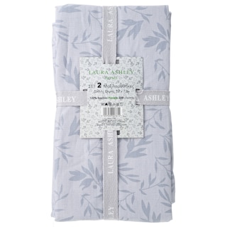 LAURA ASHLEY | Μαξιλαροθήκες Βαμβακερές Σετ Γκρι 1 Τεμάχιο