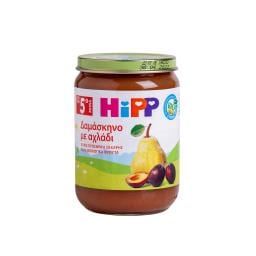HIPP | Φρουτόκρεμα Δαμάσκηνο Αχλάδι 190gr