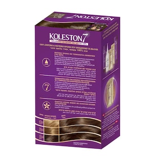 KOLESTON | Βαφή Μαλλιών 6/1 Σκούρο Ξανθό Σαντρέ 1 Τεμάχιο