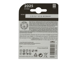 DURACELL | DURACELL ELECTRO LITHIUM 2025 2P ΛΙΘΙΟΥ ΚΟΥΜΠΙ 2 ΤΕΜ