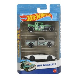 HOT WHEELS | Παιχνίδι Σετ Αυτοκινητάκια 3 Τεμάχια