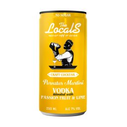 THE LOCALS | Cocktail Βότκα Passion Fruit & Lime 250ml