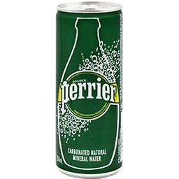PERRIER | Carbonated Water Natural Mineral Can 250ml