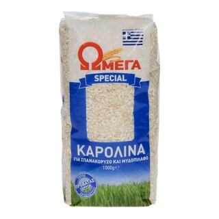 ΩΜΕΓΑ | ΡΥΖΙ SPECIAL ΚΑΡΟΛΙΝΑ ΕΛΛΗΝΙΚΟ 1 KGR