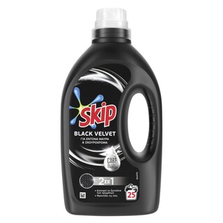 SKIP | Υγρό Πλυντηρίου Ρούχων Black Velvet 25 Μεζούρες