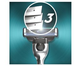GILLETTE | Mach3 Ξυριστική Μηχανή 3 λεπίδων + 2 Ανταλλακτικά