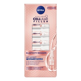 NIVEA | Αμπούλες Προσώπου Hyaluron Cellular Filler Elasticity 7x1.2ml