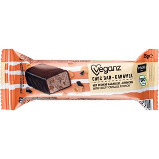 VEGANZ | VEGANZ BIO CHOCO BAR CARAMEL 35GR