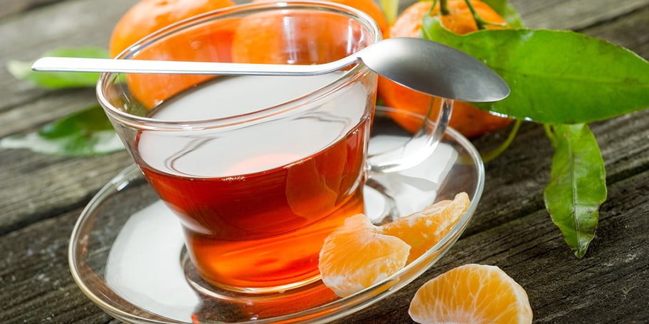 Πόντς με τσάι και φρούτα, χωρίς αλκοόλ