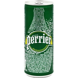 PERRIER | Carbonated Water Natural Mineral Can 250ml