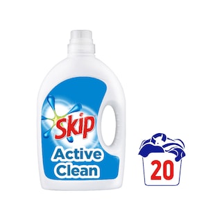SKIP | ΥΓΡΟ ΑΠΟΡΡΥΠΑΝΤΙΚΟ ΡΟΥΧΩΝ ACTIVE CLEAN 20 MEZ