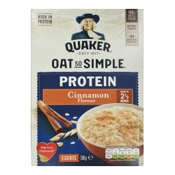 QUAKER | Νιφάδες Βρώμης Ολικής Άλεσης Protein 368g