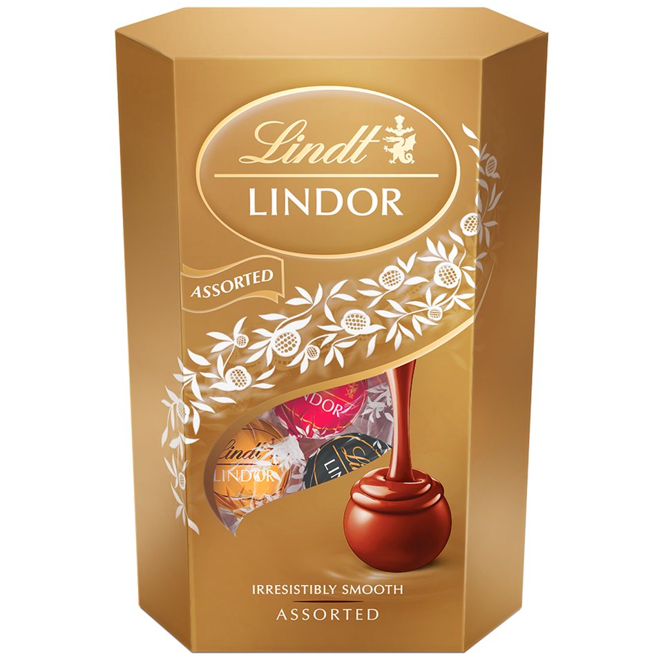 LINDT Σοκολατάκια Ανάμεικτα Lindt Lindor 200g