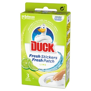 DUCK | FRESH PATCH | Block Λεκάνης WC Lime 1 Τεμάχιο