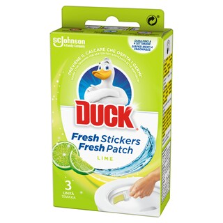 DUCK | FRESH PATCH | Block Λεκάνης WC Lime 1 Τεμάχιο