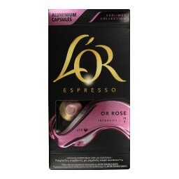 LOR | ΚΑΨΟΥΛΕΣ ΕΣΠΡΕΣΟ ROSE 10 X 5. 2 GR