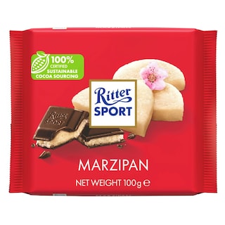 RITTER | Μαύρη Σοκολάτα Marzipan Πάστα Αμυγδάλου 100g